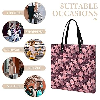 【美品】シンクビー　トートバッグ　花柄　フラワー柄　ビジュー　肩掛け　大容量 美品】シンクビー トートバッグ 花柄 フラワー柄 ビジュー
